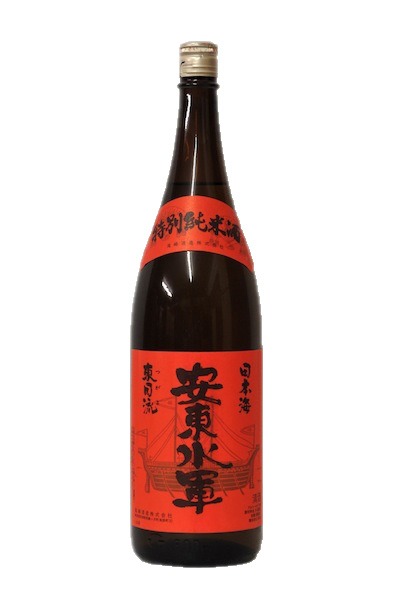 Andosuigun: Tokubetsu-junmai 27BY 1800ml Andosuigun: Tokubetsu-junmai 27BY 1800ml