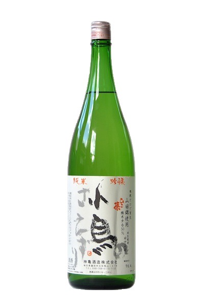 Shinkame: Junmai-ginjo "Kotori no saezuri" 1800ml Shinkame: Junmai-ginjo "Kotori no saezuri" 1800ml