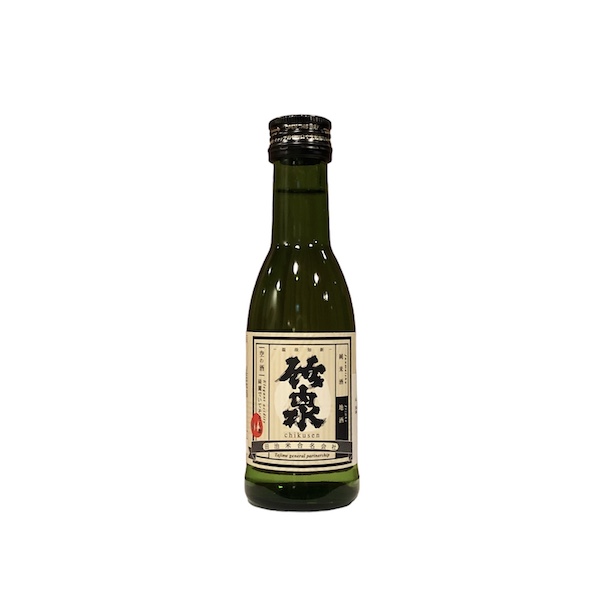 Chikusen: Junmai "Kou-iro" 29BY 180ml mini-bottle