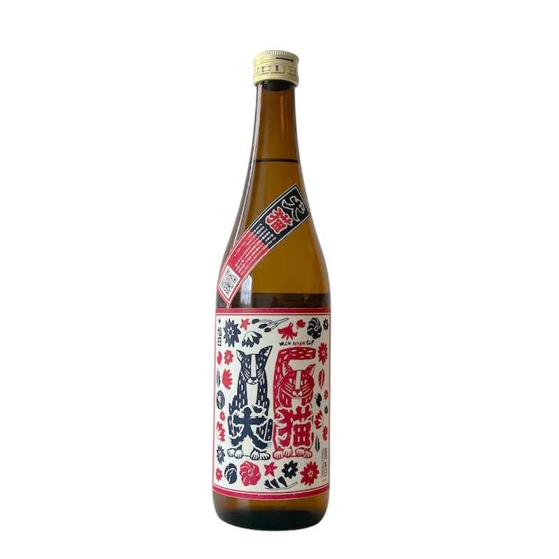 Jujiasahi : Junmai "Wan-Nyan" (Dog & Cat) label 720ml