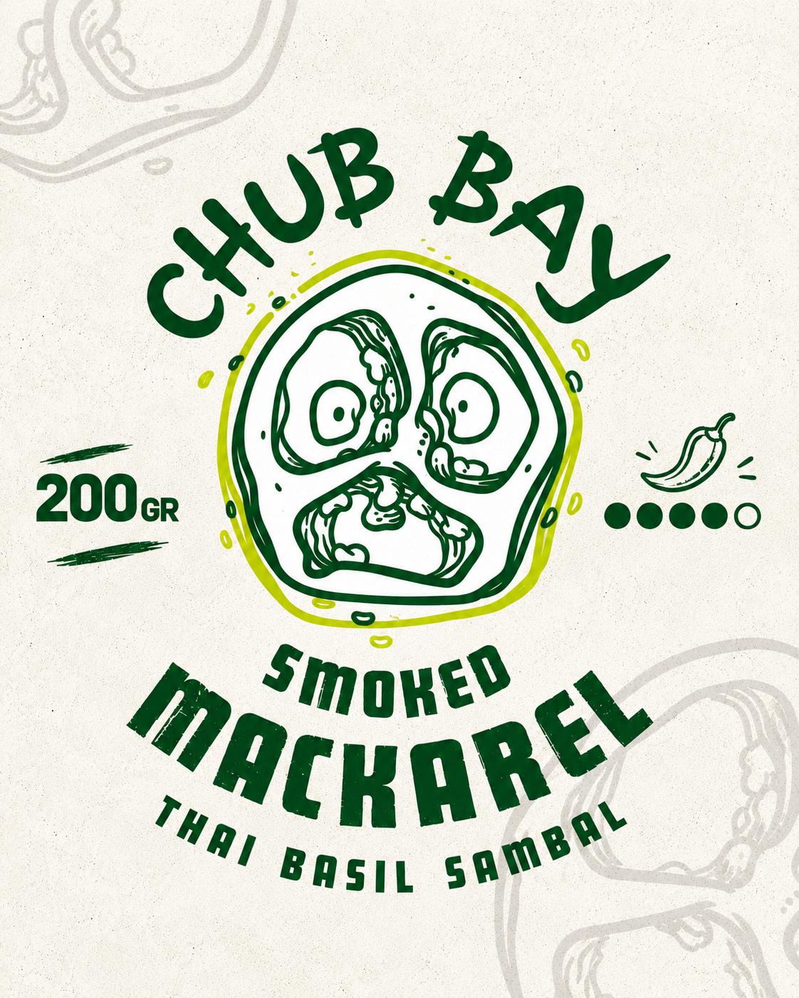 Chub-bay : Smoked Mackerel + Thai Basil Sambal 200g